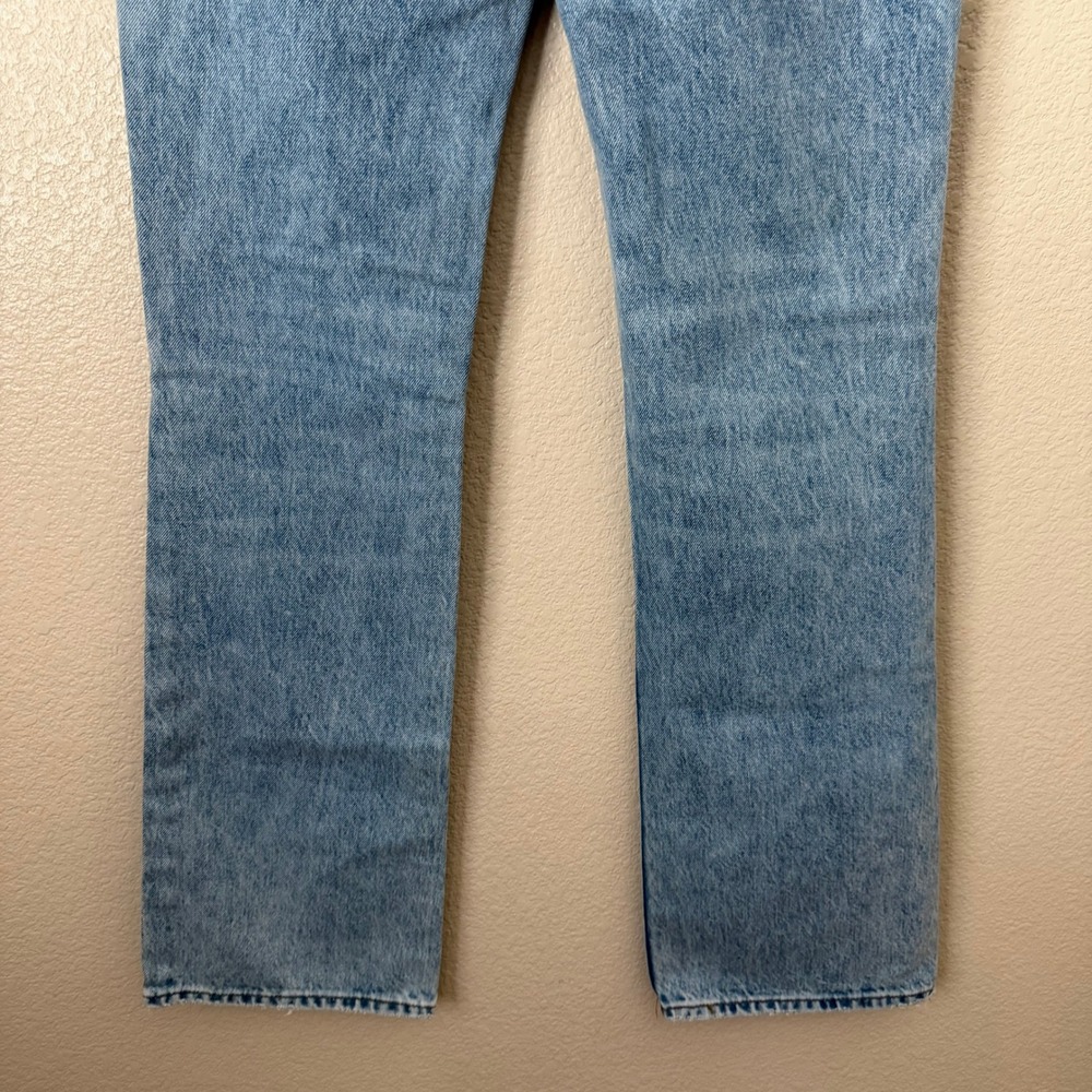 Frame Jeans Size 23 Le Super High Mini Boot Rossum 1Year Light Wash Denim Cotton - Picture 7 of 12